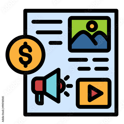Content Sponsorship Icon