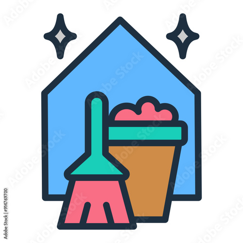 Cleaning Icon