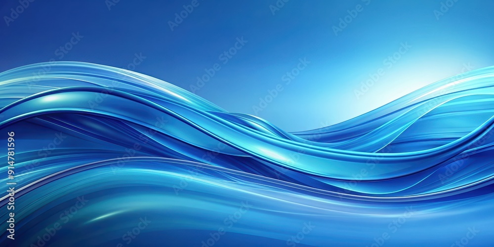 Abstract blue background with flowing waves, abstract, blue, background, waves, flow, water, fluid, design, pattern, backdrop, texture Abstract blue background with flowing waves, abstract, blue, background, waves, flow, water, fluid, design, pattern, backdrop, texture