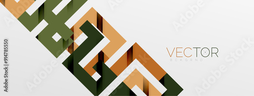Color bend lines with shadow texture effect. Vector Illustration For Wallpaper, Banner, Background, Card, Book Illustration, landing page