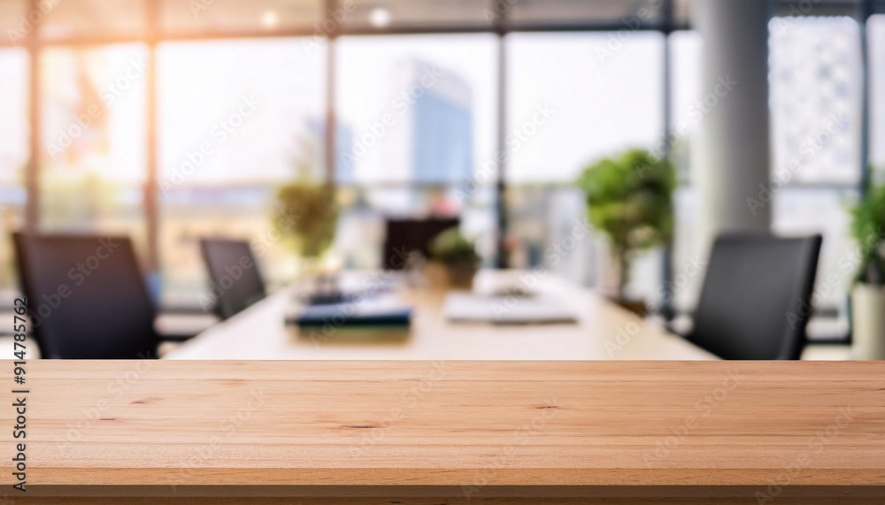 Table Top And Blur Office of the Background Table Top And Blur Office of the Background