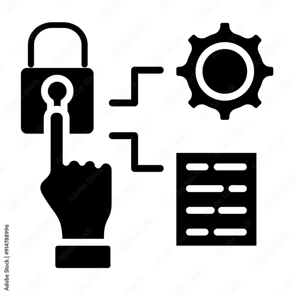Security Controls Icon Security Controls Icon