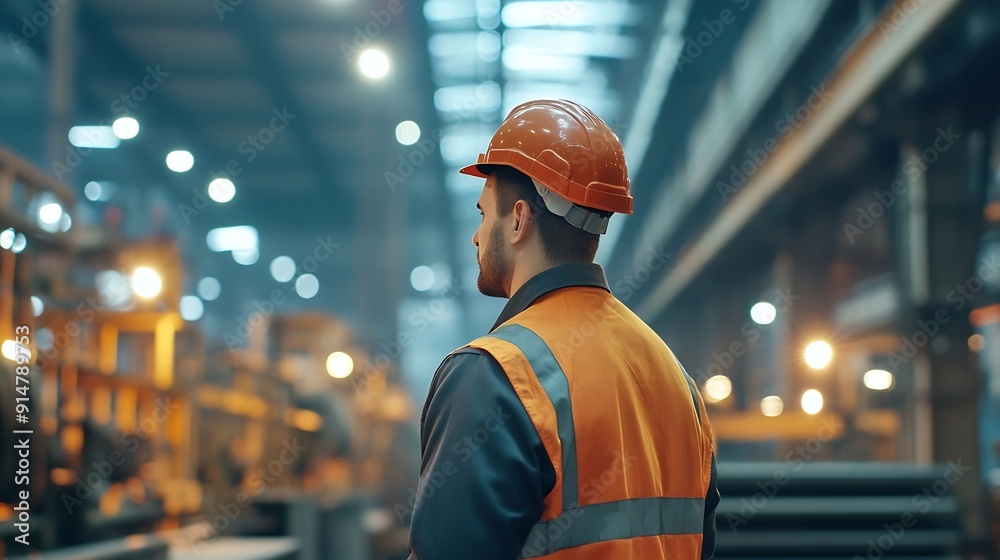 Professional Caucasian manager engineer wearing safety hardhat is training industry worker workshop factory operator mechanical engineering team production in heavy industrial manufact : Generative AI Professional Caucasian manager engineer wearing safety hardhat is training industry worker workshop factory operator mechanical engineering team production in heavy industrial manufact : Generative AI