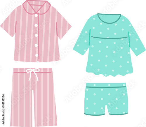 レディースの夏向けのパジャマ