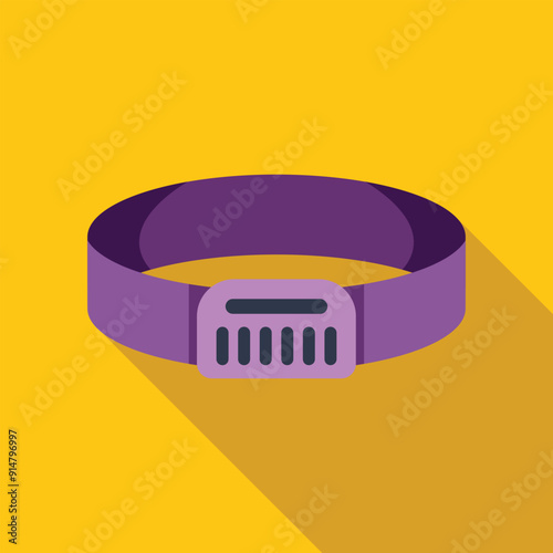 Modern fitness tracker for tracking steps and heart rate while exercising