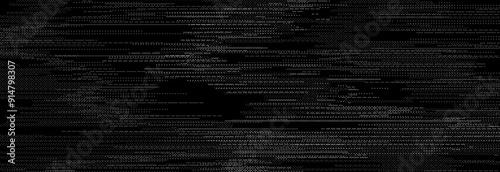 TV static noise texture. Glitch pixelated random background. Distorted rippled VHS video screen overlay. Grunge fuzzy television interference backdrop. Vector flickering digital pixel video effect