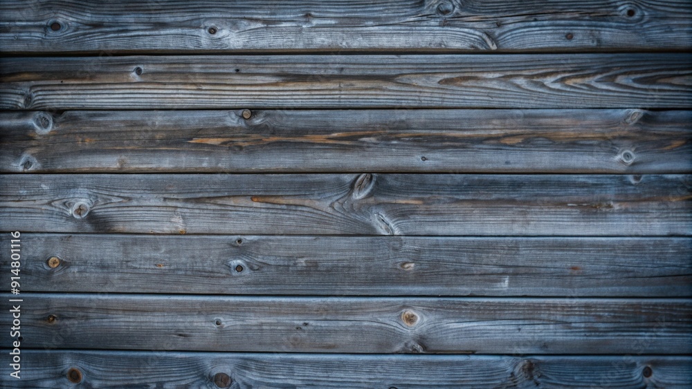 Close-up of dark grey, weathered wooden planks showcasing an intricate old wood texture Close-up of dark grey, weathered wooden planks showcasing an intricate old wood texture