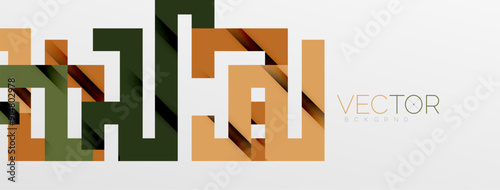 Color bend lines with shadow texture effect. Vector Illustration For Wallpaper, Banner, Background, Card, Book Illustration, landing page