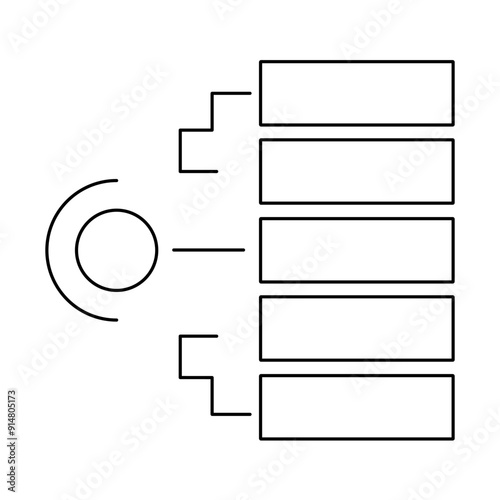 Flowchart diagram presentation template designs