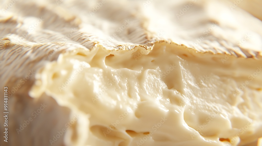 Close-up of Creamy Cheese Close-up of Creamy Cheese