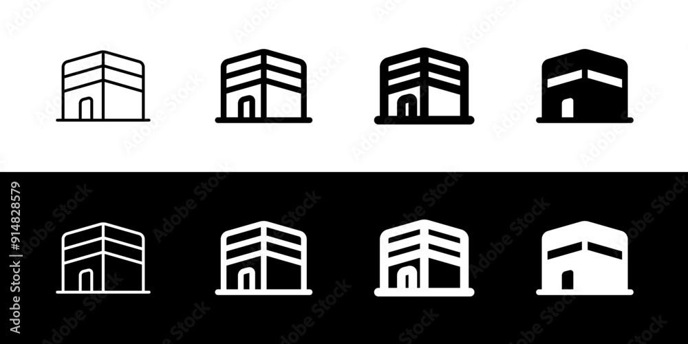 Editable structure vector icon. Landmark, monument, religious, middle east, building, architecture. Part of a big icon set family. Perfect for web and app interfaces, presentations, infographics, etc Editable structure vector icon. Landmark, monument, religious, middle east, building, architecture. Part of a big icon set family. Perfect for web and app interfaces, presentations, infographics, etc