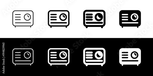 Editable film, movie, cinema projector vector icon. Movie, cinema, entertainment. Part of a big icon set family. Perfect for web and app interfaces, presentations, infographics, etc