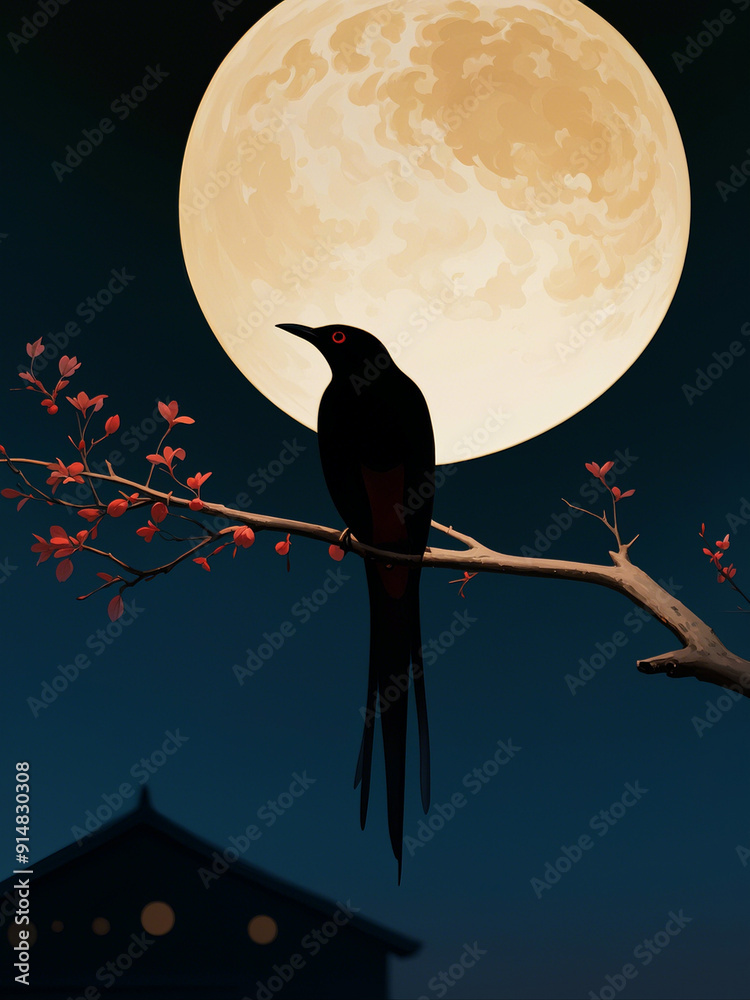Fototapeta premium halloween night background