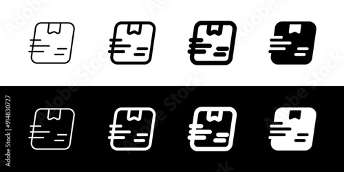 Editable express, fast, instant delivery vector icon. Shipping, delivery, e-commerce, logistics. Part of a big icon set family. Perfect for web and app interfaces, presentations, infographics, etc