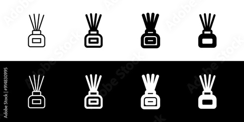 Editable incense sticks vector icon. Wellness, spa, relaxation. Part of a big icon set family. Perfect for web and app interfaces, presentations, infographics, etc