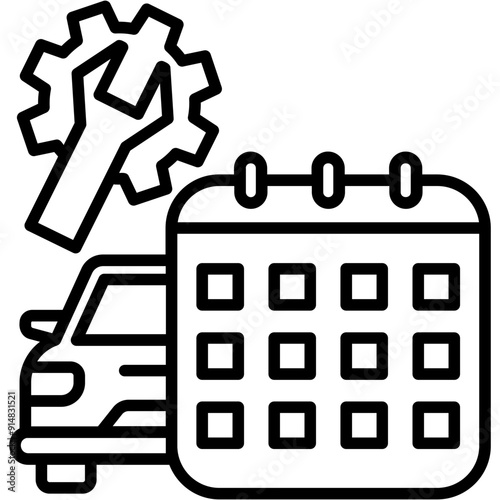 Service Schedule Icon