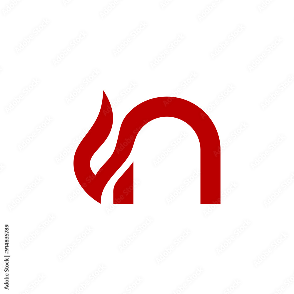 a combination of fire and initials, or letters, or alphabet, or numbers in the form of a logo and vector in red color for business purposes and others a combination of fire and initials, or letters, or alphabet, or numbers in the form of a logo and vector in red color for business purposes and others
