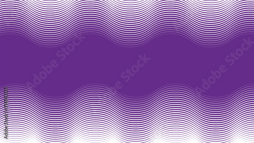 Purple wavy lines abstract background for backdrop or presentation