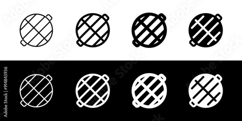 Editable bbq grill vector icon. Part of a big icon set family. Perfect for web and app interfaces, presentations, infographics, etc