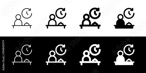 Editable receptionist vector icon. Part of a big icon set family. Perfect for web and app interfaces, presentations, infographics, etc