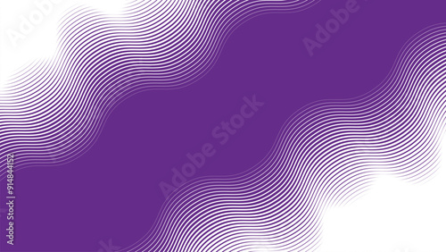 Purple wavy lines abstract background for backdrop or presentation