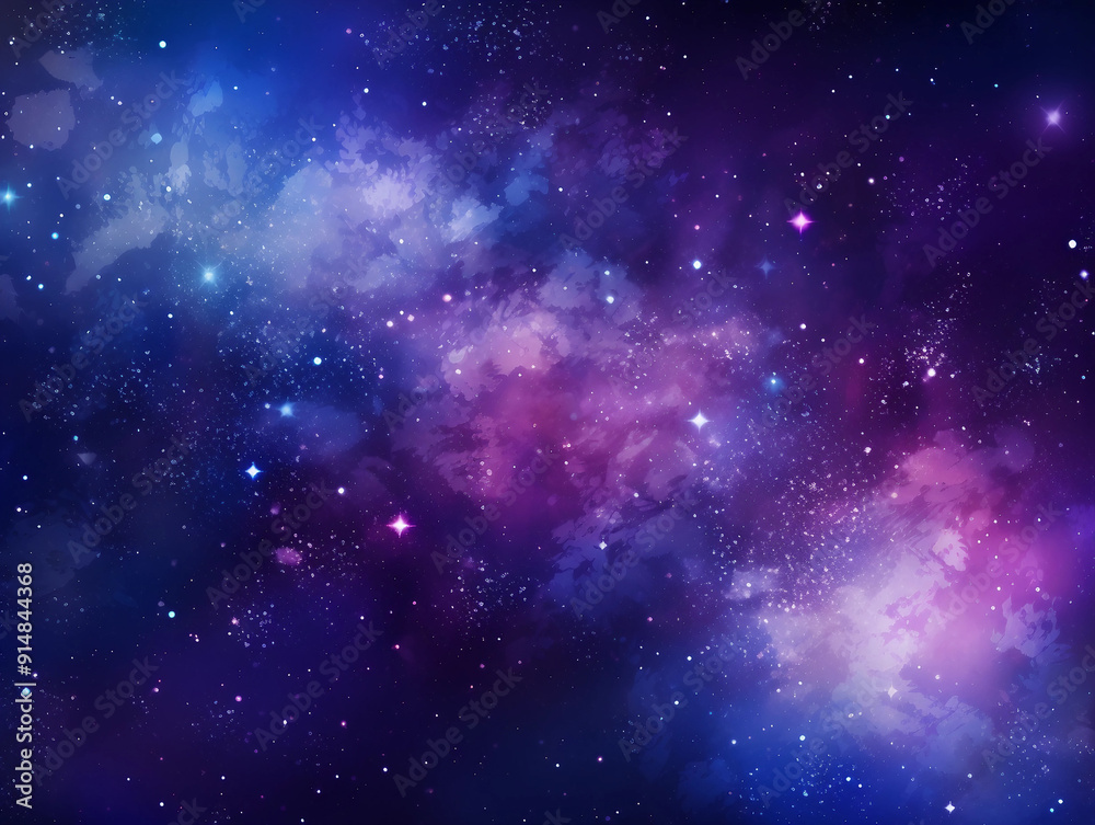 Obraz premium Purple and Blue Abstract Background