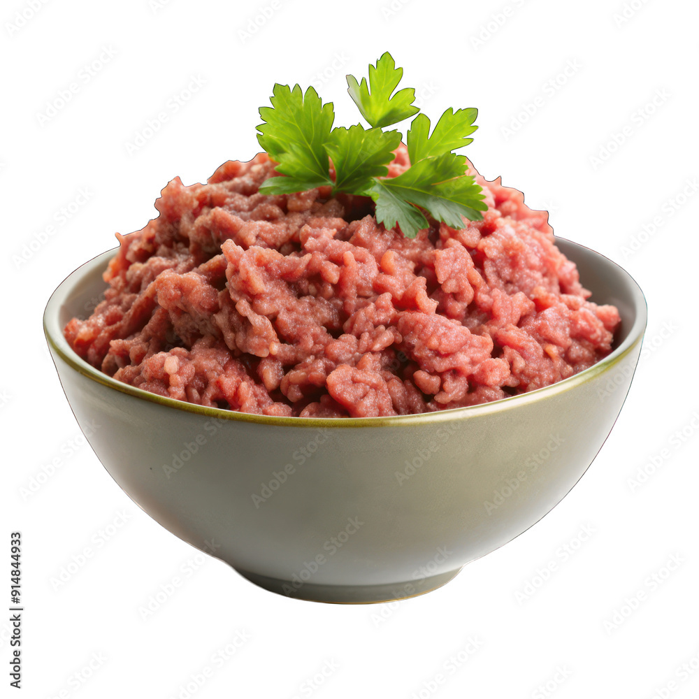Minced meat isolated on transparent background Minced meat isolated on transparent background