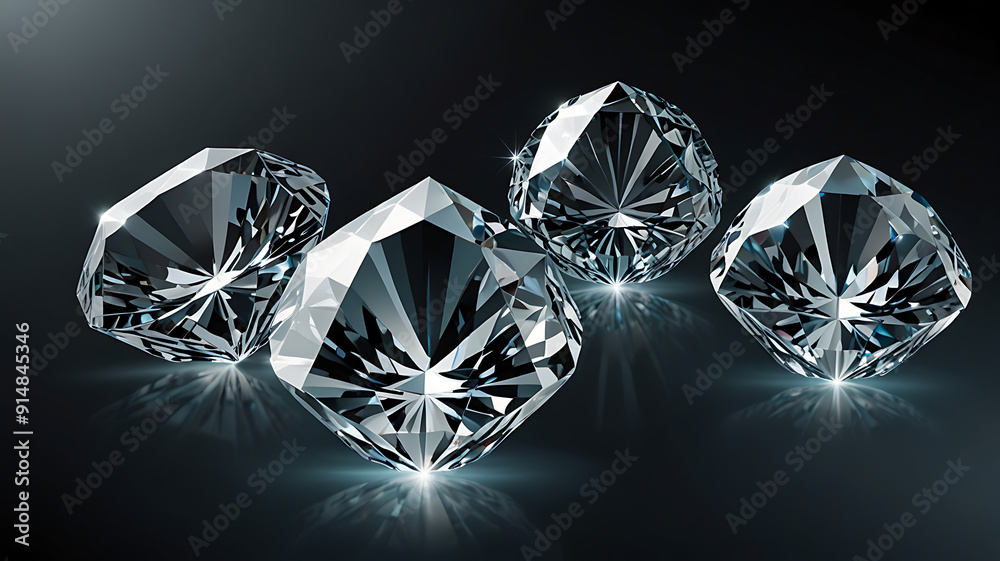 Vector Art of a Sparkling Diamond with Multiple Facets and Reflective Surface on a Transparent Background, Featuring Generous Copy Space for Adding Text or Informational Details Vector Art of a Sparkling Diamond with Multiple Facets and Reflective Surface on a Transparent Background, Featuring Generous Copy Space for Adding Text or Informational Details