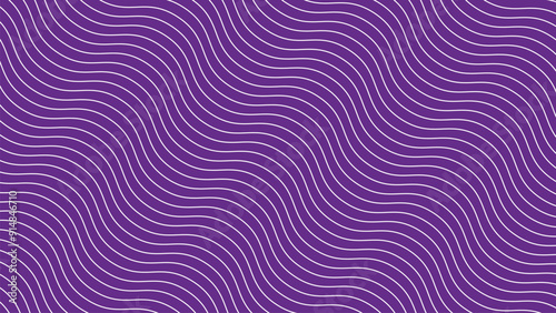 Purple wavy lines abstract background for backdrop or presentation