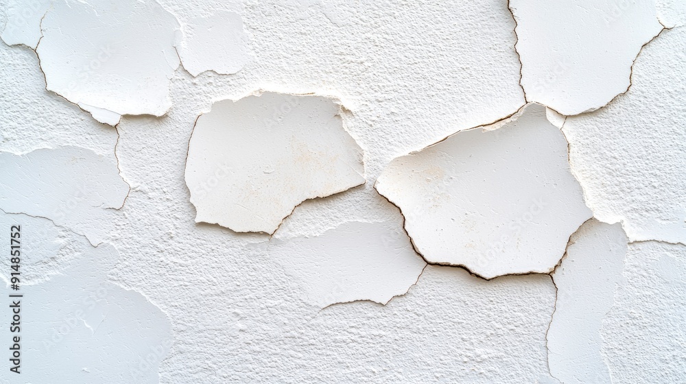 Fototapeta premium Texture of plaster wall, interior design, detailed surface Background