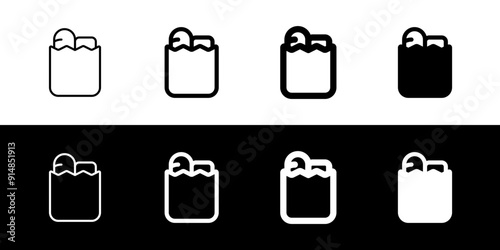 Editable groceries vector icon. Part of a big icon set family. Perfect for web and app interfaces, presentations, infographics, etc