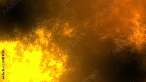 motion background animation of flames concept