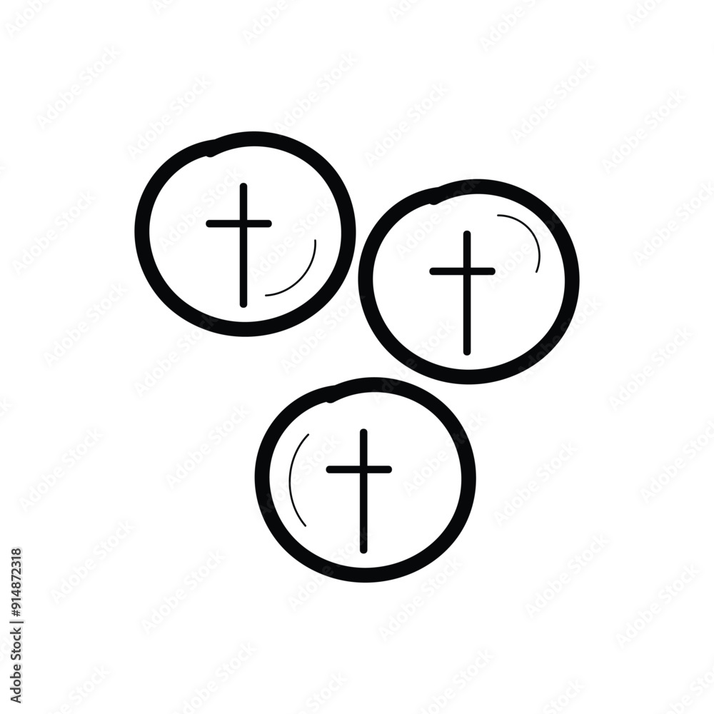 Christian art design for Tattoo. The message of the Gospel of Jesus Christ. Bible lesson for kids or use as poster, card, flyer or T Shirt Christian art design for Tattoo. The message of the Gospel of Jesus Christ. Bible lesson for kids or use as poster, card, flyer or T Shirt