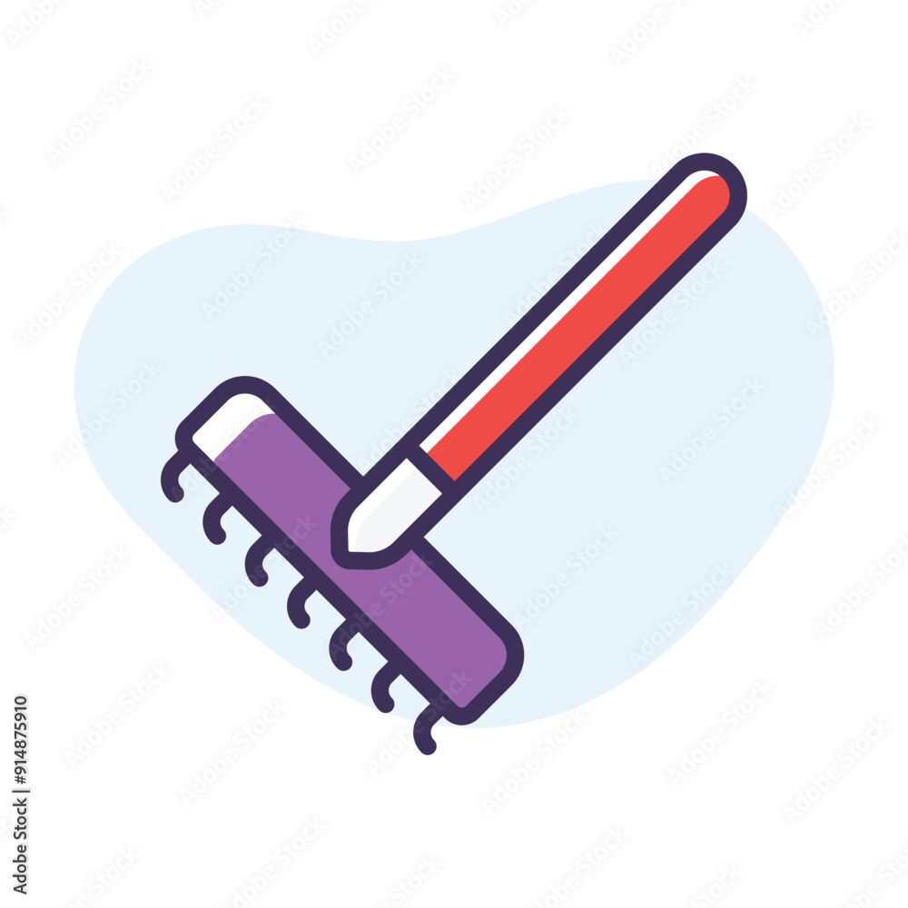 Rake vector icon Rake vector icon