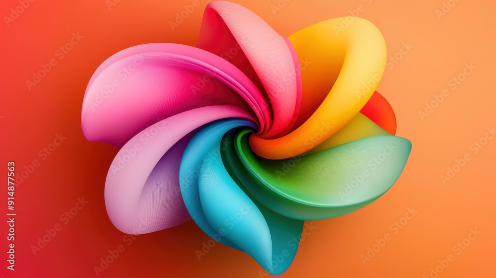 Abstract swirls, fluid motion, vibrant colors Background Abstract swirls, fluid motion, vibrant colors Background