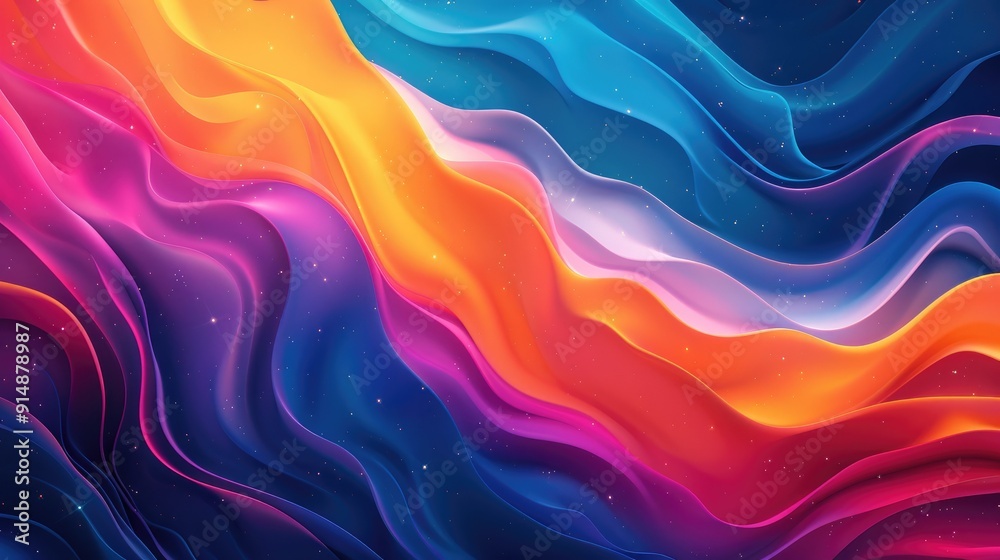 Bright, gradient backgrounds with fluid transitions Bright, gradient backgrounds with fluid transitions