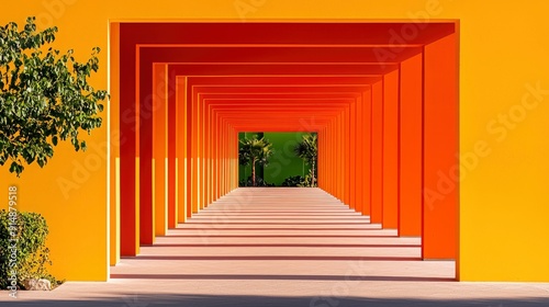 Art Deco design, bold shapes, metallic colors Background