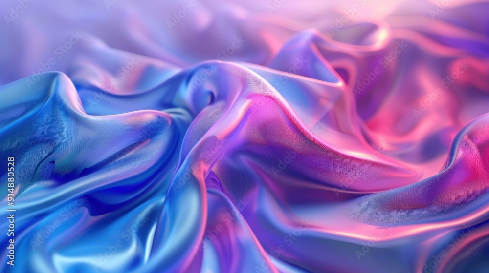 Abstract Colorful Satin Fabric Texture Abstract Colorful Satin Fabric Texture