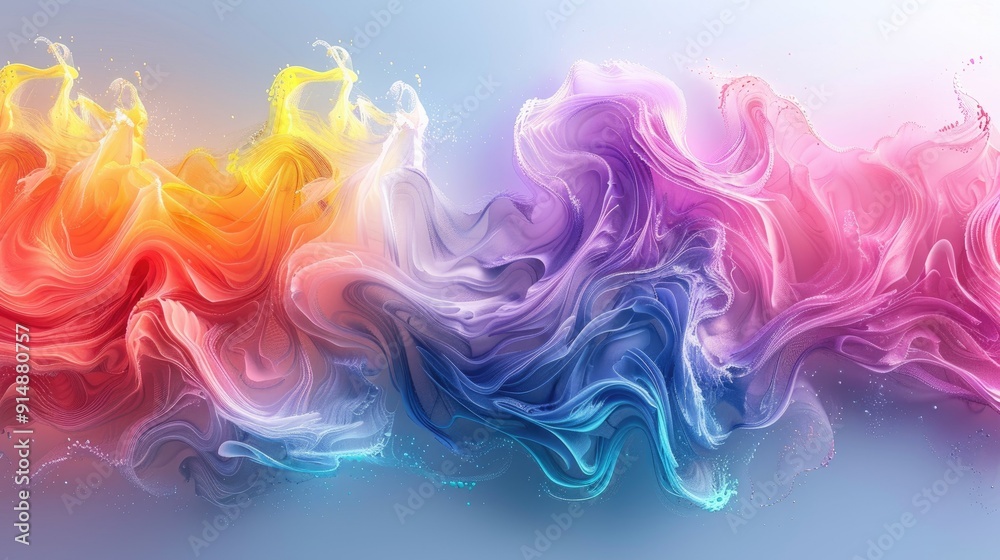 Bright, gradient backgrounds with fluid transitions Bright, gradient backgrounds with fluid transitions