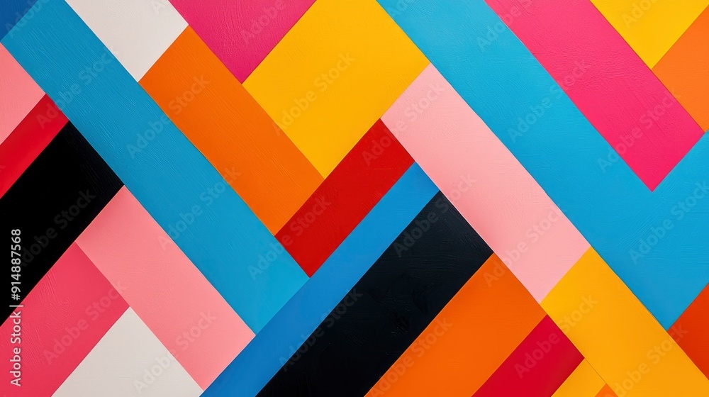 Chevron pattern, modern wallpaper, bold colors Background Chevron pattern, modern wallpaper, bold colors Background