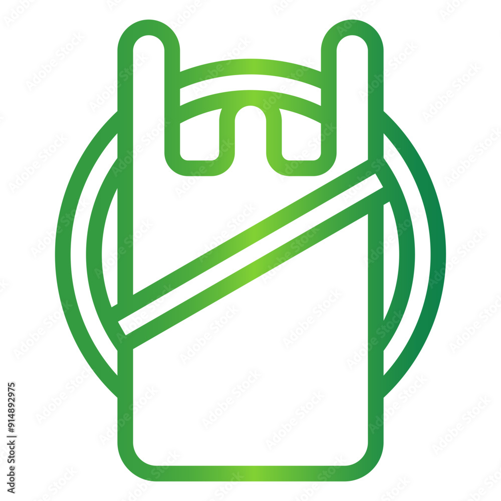 no plastic bags Icon, Filled Line style icon vector illustration, Suitable for website, mobile app, print, presentation, infographic and any other project. no plastic bags Icon, Filled Line style icon vector illustration, Suitable for website, mobile app, print, presentation, infographic and any other project.
