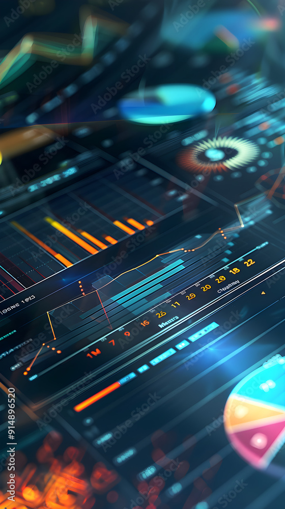 Obraz premium Streamlined Data Visualization Tools: Enhancing Business Presentation Clarity and Efficiency