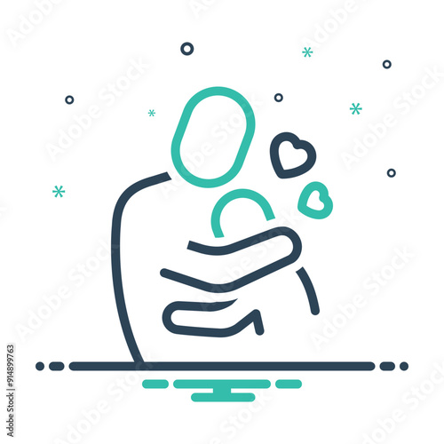 Mix icon for beloved