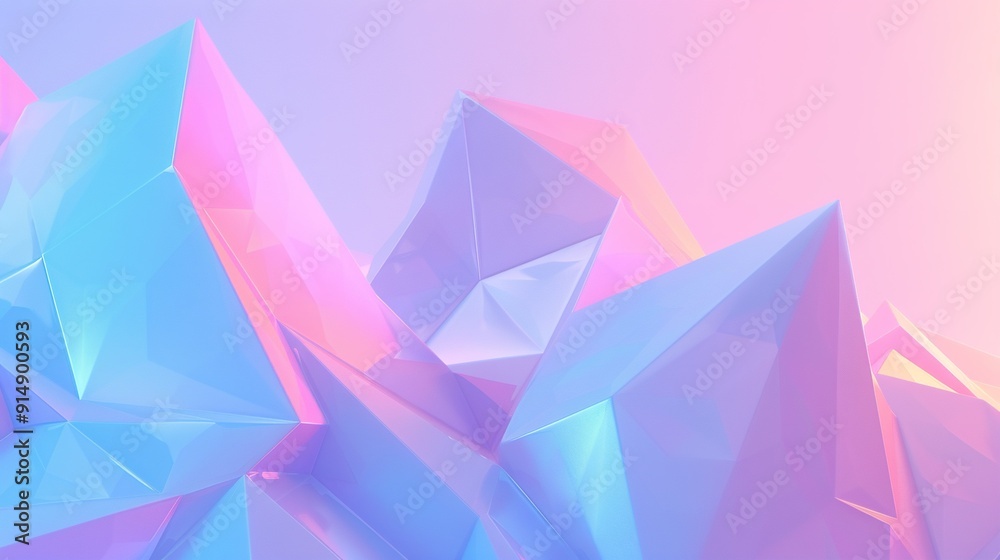 A pink and blue abstract background with a pink and blue triangle in the center and a pink triangle in the foreground A pink and blue abstract background with a pink and blue triangle in the center and a pink triangle in the foreground