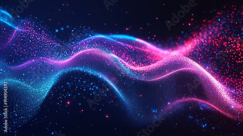An illustration of abstract stream information highlights concepts like big data technology AI data transfer data flow generative AI large language models and AI brain backgrounds photo