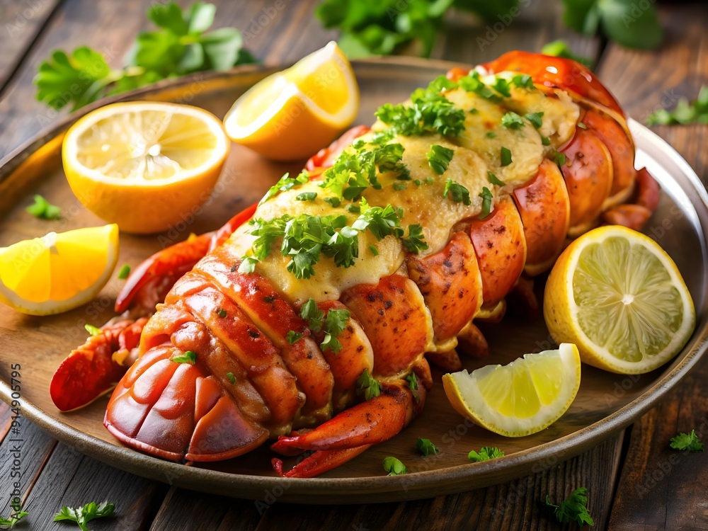 Butter-Drenched Lobster Tail: Decadent Seafood Delight