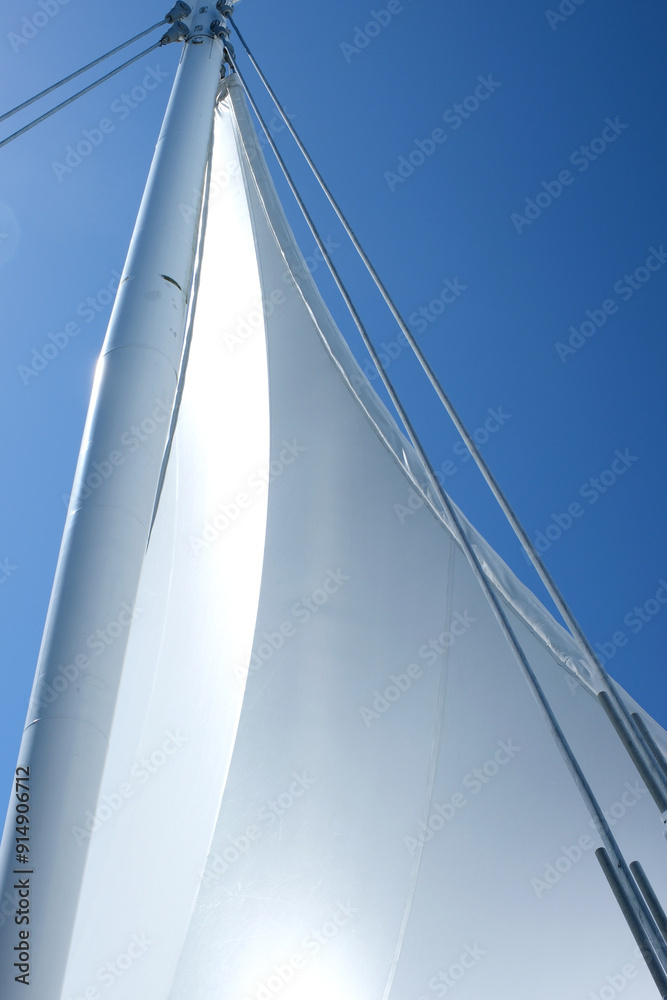 Obraz premium Vancouver, British Columbia. Canada Place Sails at the cruise terminal