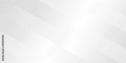 Abstract thin parallel wave diagonal gray gradient line. vector slope blend striped on white background. Geometric Diagonal, oblique, slanting lines, stripes web line texture background.