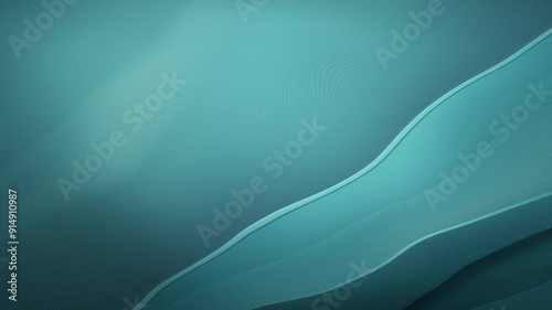 Abstract animated background with flowing teal and aqua layers. Gentle, wavy motion and subtle texture create a clean, modern, and professional backdrop.