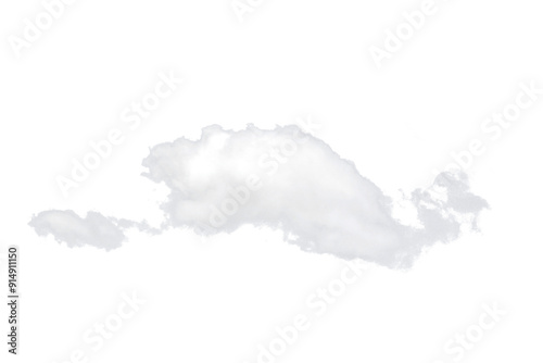 Fototapeta Naklejka Na Ścianę i Meble -  Cut out of clouds isolated on transparent